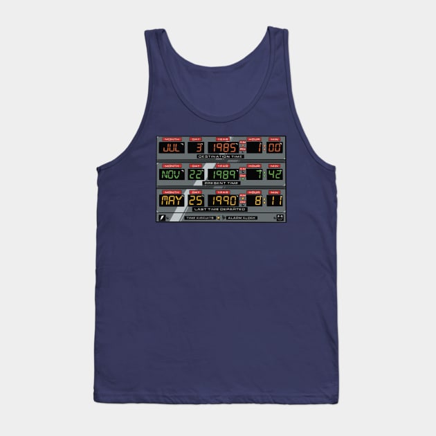 Back To The Anniversary Tank Top by DeepDiveThreads